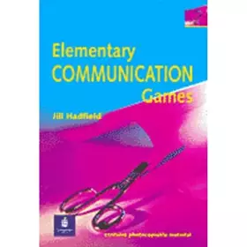Couverture du produit · Elementary Communication Games Paper