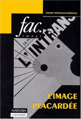 Couverture du produit · L'Image placardée
