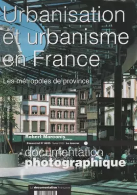 Couverture du produit · Urbanisation et urbanisme en France