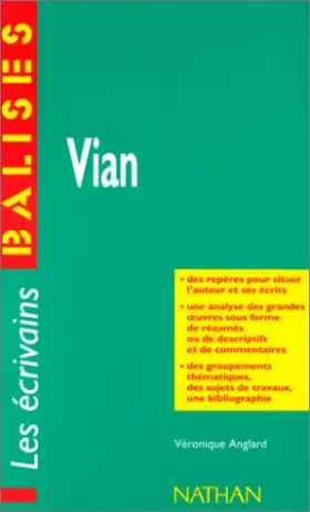 Couverture du produit · Vian : Grandes oeuvres, commentaires critiques...
