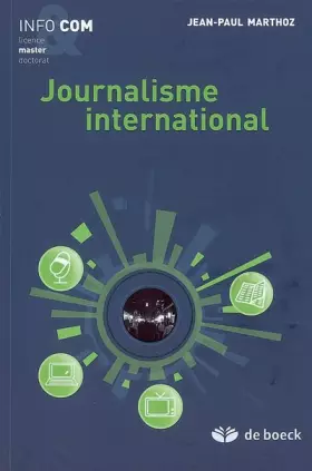 Couverture du produit · Journalisme international