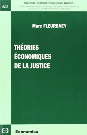 Couverture du produit · Théories économiques de la justice