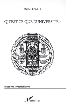 Couverture du produit · Qu'est-ce que l'université ?