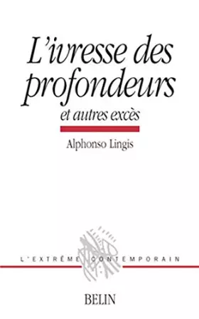 Couverture du produit · L'Ivresse des Profondeurs: et autres excès