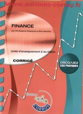 Couverture du produit · Finance Corrigé: UE 2 du DSCG