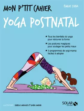 Couverture du produit · Mon p'tit cahier Yoga post-natal