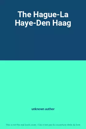 Couverture du produit · The Hague-La Haye-Den Haag