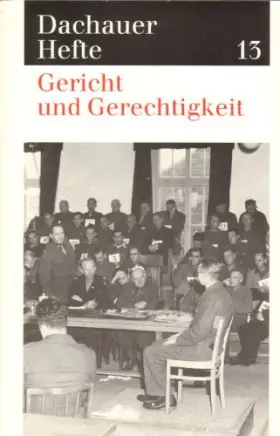 Couverture du produit · Gericht und Gerechtigkeit