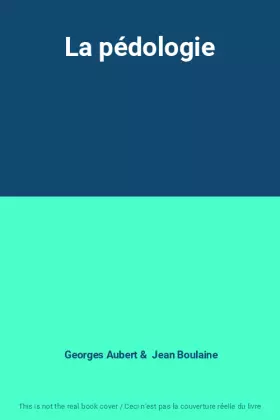 Couverture du produit · La pédologie