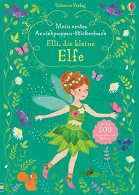 Couverture du produit · Mein erstes Anziehpuppen-Stickerbuch: Elli, die kleine Elfe