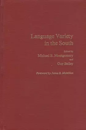 Couverture du produit · Language Variety in the South: Perspectives in Black and White