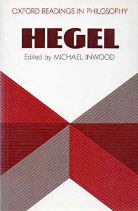Couverture du produit · Hegel (Oxford Readings in Philosophy)