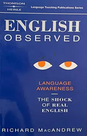 Couverture du produit · English Observed: A Handbook of Language Awareness