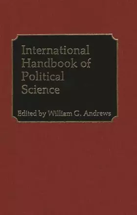 Couverture du produit · International Handbook of Political Science