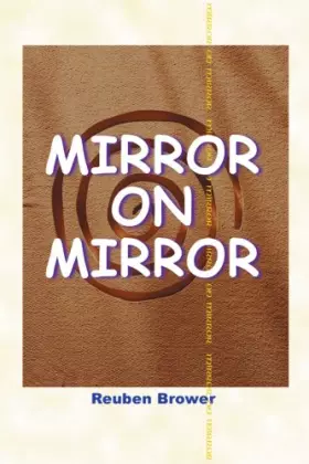 Couverture du produit · Mirror on Mirror: Translation, Imitation, Parody