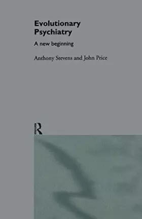 Couverture du produit · Evolutionary Psychiatry: A New Beginning