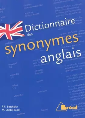 Couverture du produit · Dictionnaire des synonymes anglais
