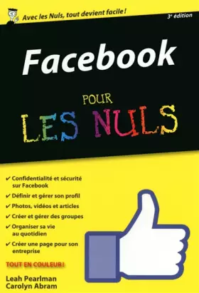 Couverture du produit · Facebook pour les Nuls version poche, nouvelle édition