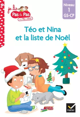 Couverture du produit · Téo et Nina GS-CP Niveau 1 - Téo et Nina et la liste de Noël