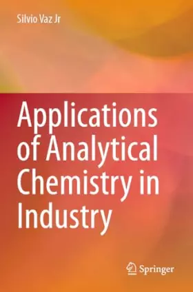 Couverture du produit · Applications of Analytical Chemistry in Industry