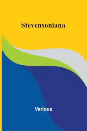 Couverture du produit · Stevensoniana