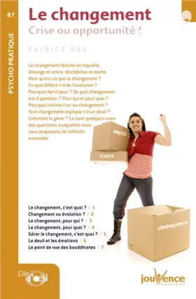 Couverture du produit · n°87 Le changement: Crise ou opportunité ?