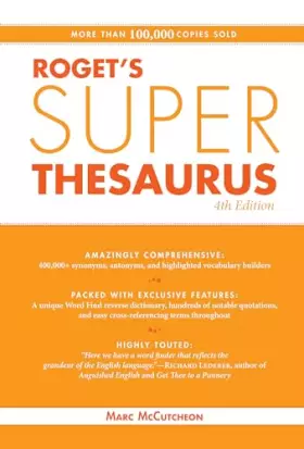 Couverture du produit · Roget's Super Thesaurus