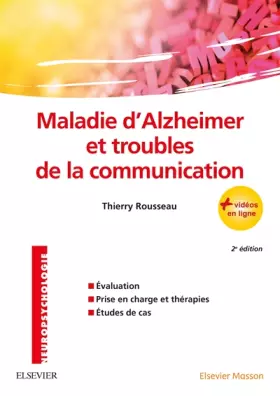 Couverture du produit · Maladie d'Alzheimer et troubles de la communication