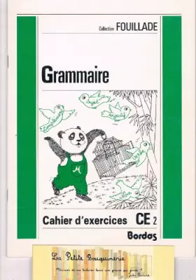 Couverture du produit · GRAMMAIRE CE2. Cahier d'exercices