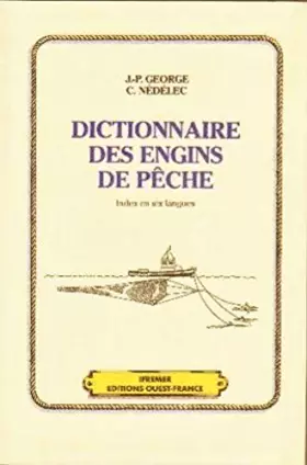 Couverture du produit · Dictionnaire des engins de pêche