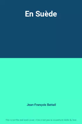 Couverture du produit · En Suède