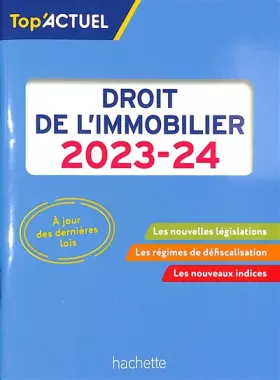 Couverture du produit · Top actuel Droit de l'immobilier 2023 - 2024