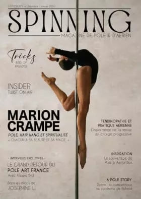 Couverture du produit · SPINNING Magazine 5 - décembre/janvier2024: Le magazine de pole et d'aérien (French Edition)