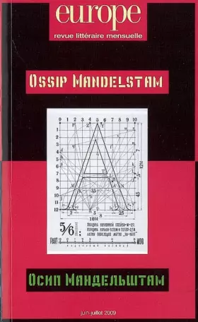 Couverture du produit · Europe Ossip Mandelstam N962/963