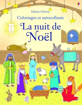 Couverture du produit · La nativité - Coloriages et autocollants