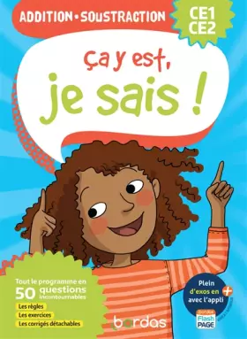 Couverture du produit · Ça y est, je sais ! Addition et soustraction CE1-CE2