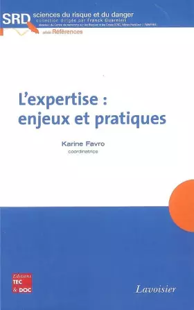 Couverture du produit · L'expertise : enjeux et pratiques