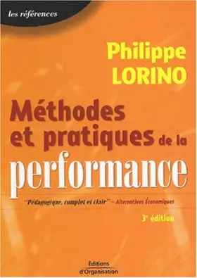 Couverture du produit · Méthodes et pratiques de la performance : Le pilotage par les processus et les compétences