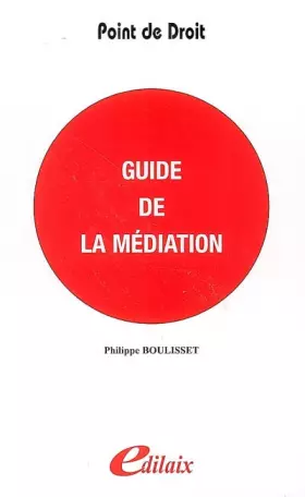Couverture du produit · Guide de la médiation