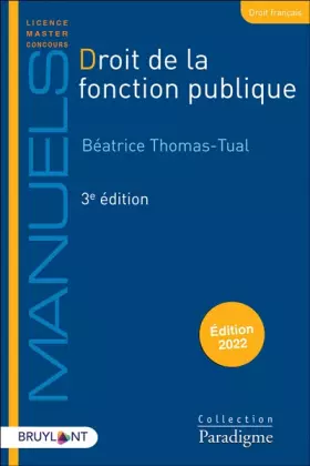 Couverture du produit · Droit de la fonction publique