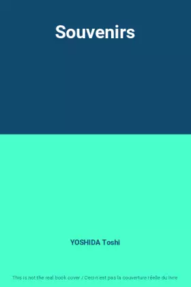 Couverture du produit · Souvenirs