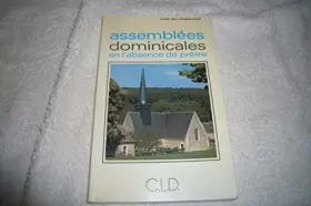 Couverture du produit · Assemblées dominicales en l'absence de prêtre