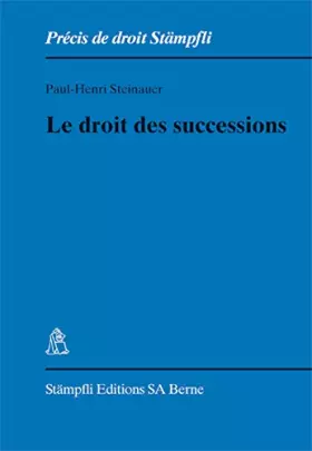 Couverture du produit · Le droit des successions