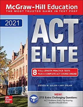 Couverture du produit · McGraw-Hill Education ACT ELITE 2021