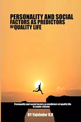 Couverture du produit · Personality and social factors as predictors of quality of life in senior citizens