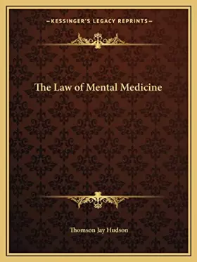 Couverture du produit · The Law of Mental Medicine