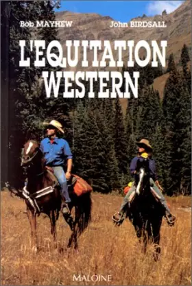 Couverture du produit · L'équitation western