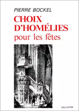 Couverture du produit · Choix d'homélies pour les fêtes