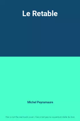 Couverture du produit · Le Retable