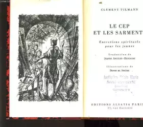 Couverture du produit · LE CEP ET LES SARMENTS entretiens spirituels pour les jeunes